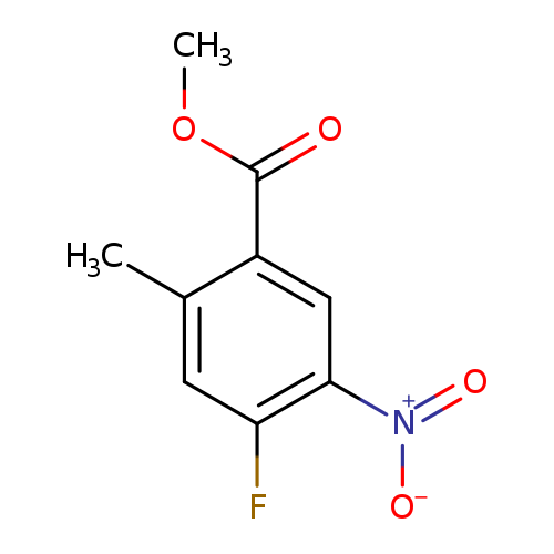 Benzoic acid, 4-fluoro-2-methyl-5-nitro-, methyl ester