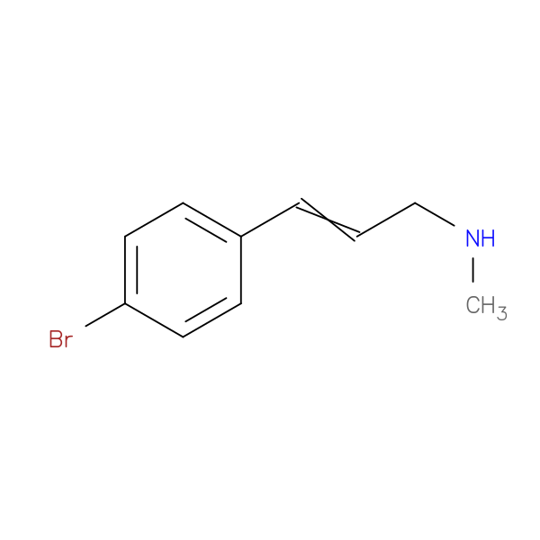 [3-(4-bromophenyl)prop-2-en-1-yl](methyl)amine