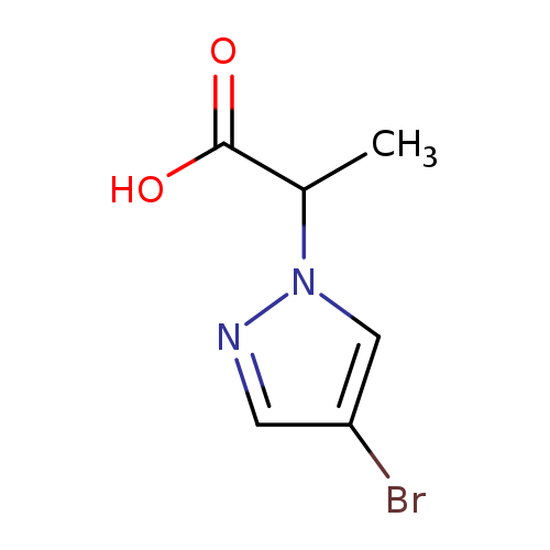 2-(4-Bromo-1h-pyrazol-1-yl)propanoic acid