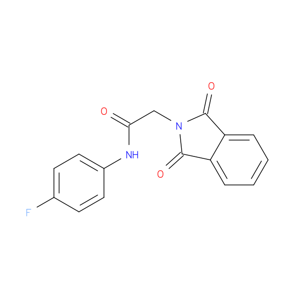 2-(1,3-dioxo-1,3-dihydro-2H-isoindol-2-yl)-N-(4-fluorophenyl)acetamide