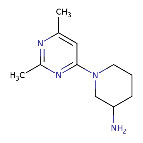 1-(2,6-Dimethylpyrimidin-4-yl)piperidin-3-amine