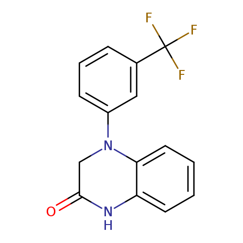 4-[3-(trifluoromethyl)phenyl]-1,2,3,4-tetrahydroquinoxalin-2-one