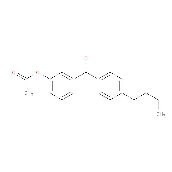 3-Acetoxy-4'-butylbenzophenone