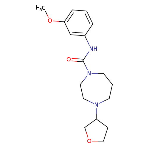 N-(3-methoxyphenyl)-4-(oxolan-3-yl)-1,4-diazepane-1-carboxamide