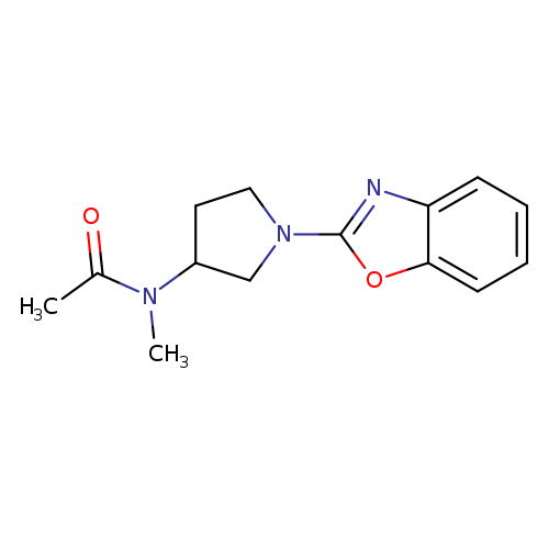 N-[1-(1,3-benzoxazol-2-yl)pyrrolidin-3-yl]-N-methylacetamide