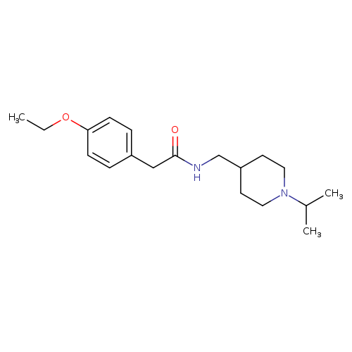2-(4-ethoxyphenyl)-N-{[1-(propan-2-yl)piperidin-4-yl]methyl}acetamide