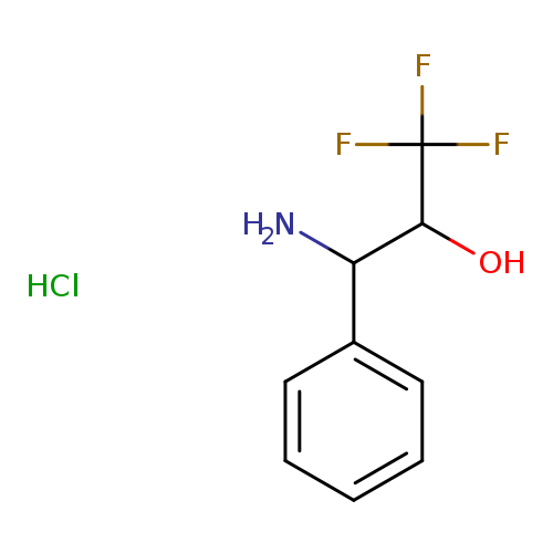 3-amino-1,1,1-trifluoro-3-phenylpropan-2-ol hydrochloride