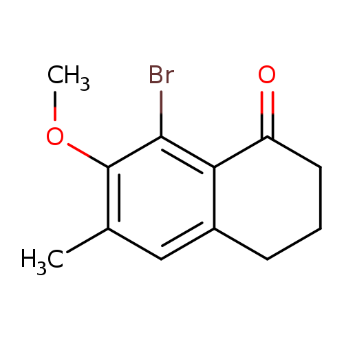 1(2H)-Naphthalenone, 8-bromo-3,4-dihydro-7-methoxy-6-methyl-