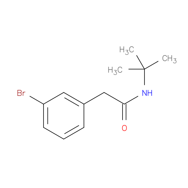 2-(3-Bromophenyl)-N-t-butylacetamide