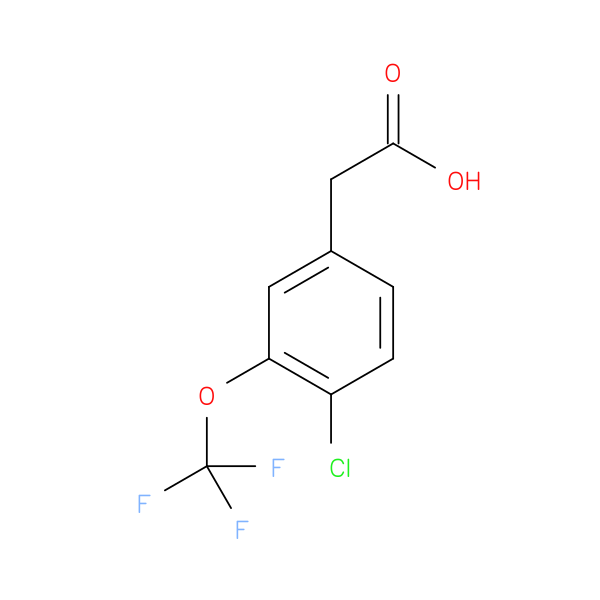 2-(4-Chloro-3-(trifluoromethoxy)phenyl)acetic acid