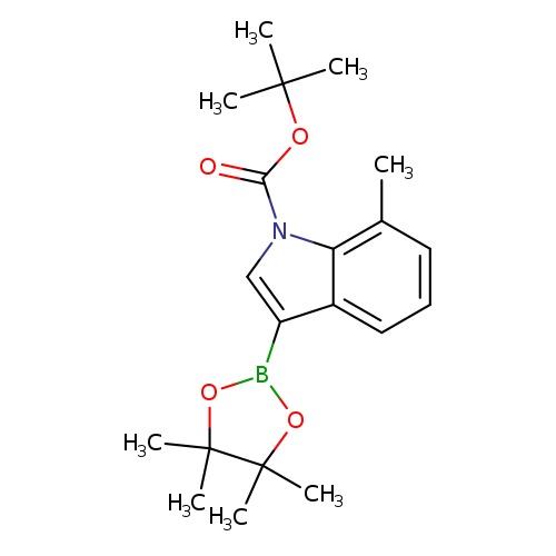 tert-Butyl 7-methyl-3-(4,4,5,5-tetramethyl-1,3,2-dioxaborolan-2-yl)-1H-indole-1-carboxylate