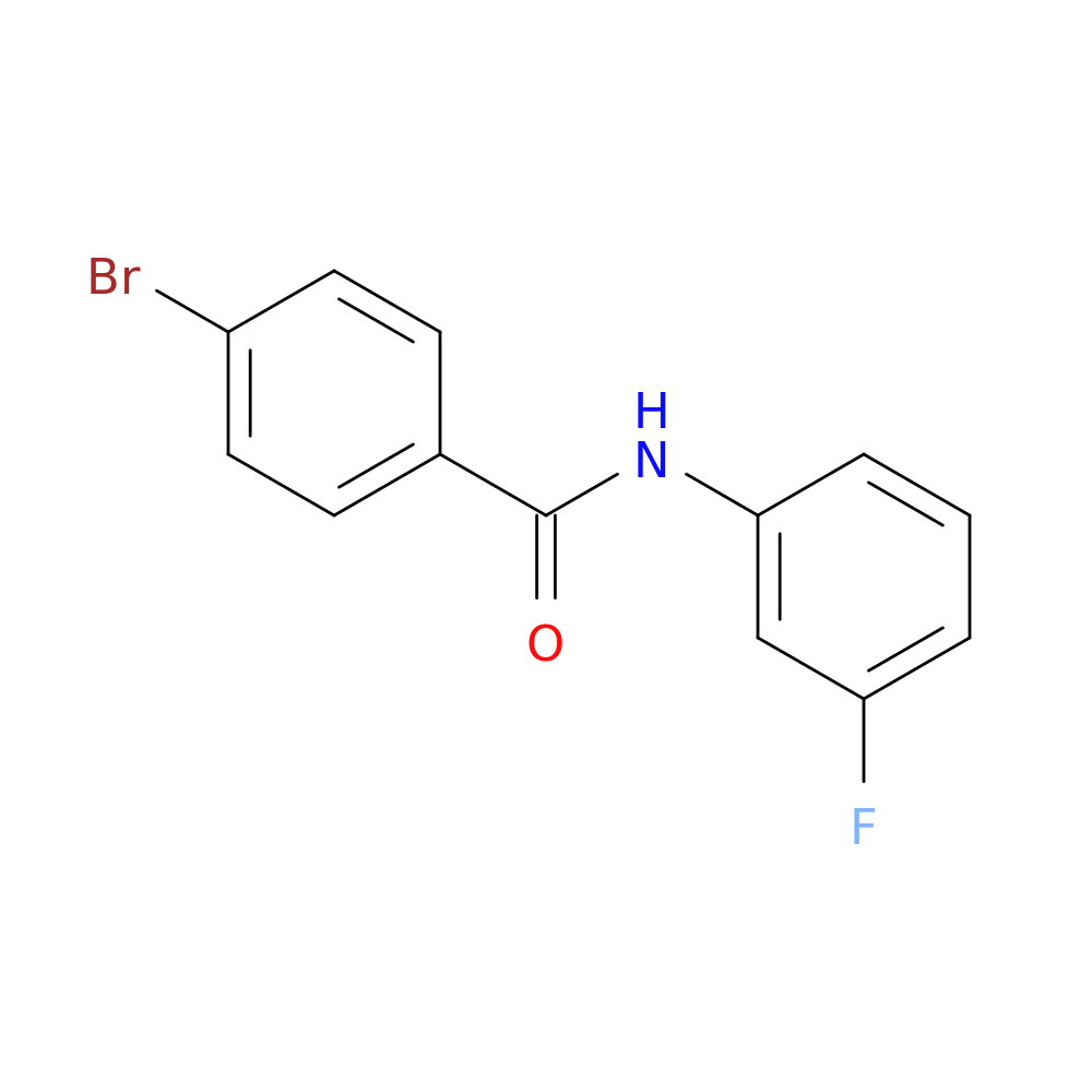 4-bromo-N-(3-fluorophenyl)benzamide