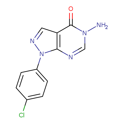 5-Amino-1-(4-chlorophenyl)-1,5-dihydro-4h-pyrazolo[3,4-d]pyrimidin-4-one