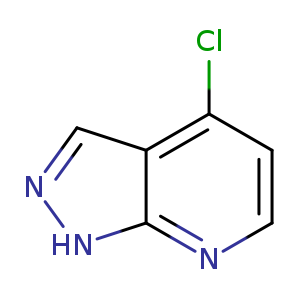 1H-Pyrazolo[3,4-b]pyridine, 4-chloro-
