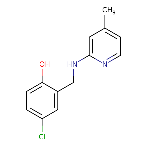 4-chloro-2-{[(4-methylpyridin-2-yl)amino]methyl}phenol