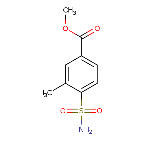 Benzoic acid, 4-(aminosulfonyl)-3-methyl-, methyl ester