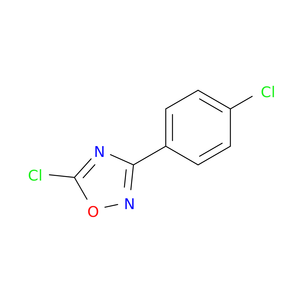5-Chloro-3-(4-chlorophenyl)-1,2,4-oxadiazole