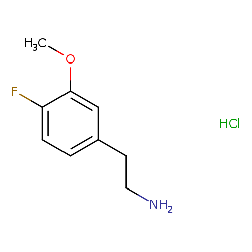 2-(4-fluoro-3-methoxyphenyl)ethan-1-amine hydrochloride