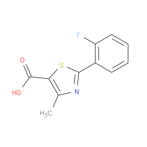 2-(2-Fluorophenyl)-4-methyl-1,3-thiazole-5-carboxylic acid