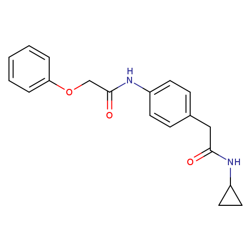 N-{4-[(cyclopropylcarbamoyl)methyl]phenyl}-2-phenoxyacetamide