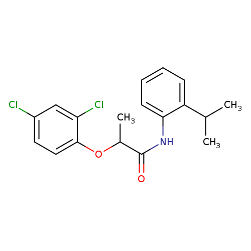 2-(2,4-dichlorophenoxy)-N-(2-isopropylphenyl)propanamide