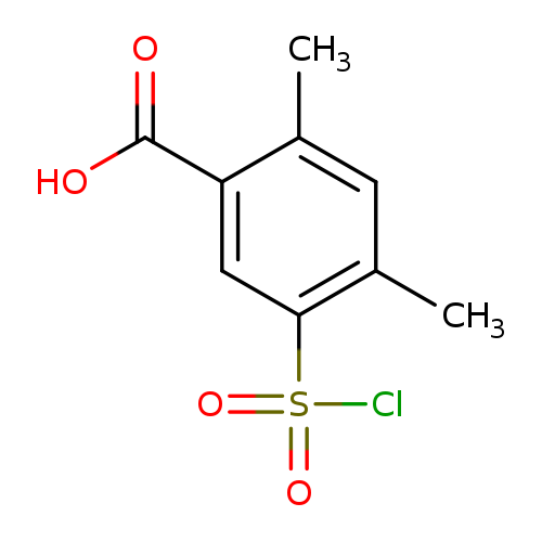 5-(Chlorosulfonyl)-2,4-dimethylbenzoic acid
