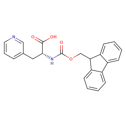 (αR)-α-[[(9H-Fluoren-9-ylmethoxy)carbonyl]amino]-3-pyridinepropanoic acid