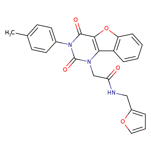 N-[(furan-2-yl)methyl]-2-[5-(4-methylphenyl)-4,6-dioxo-8-oxa-3,5-diazatricyclo[7.4.0.0^{2,7}]trideca-1(9),2(7),10,12-tetraen-3-yl]acetamide