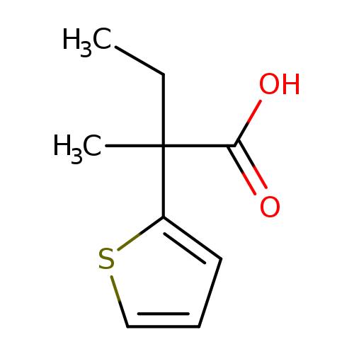 2-Methyl-2-(thiophen-2-yl)butanoic acid