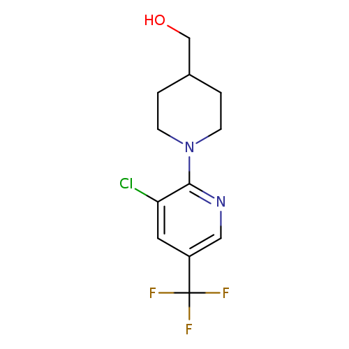 [1-[3-chloro-5-(trifluoromethyl)pyridin-2-yl]piperidin-4-yl]methanol