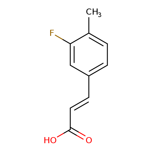3-Fluoro-4-methylcinnamic acid