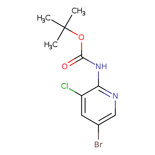 tert-butyl N-(5-bromo-3-chloropyridin-2-yl)carbamate