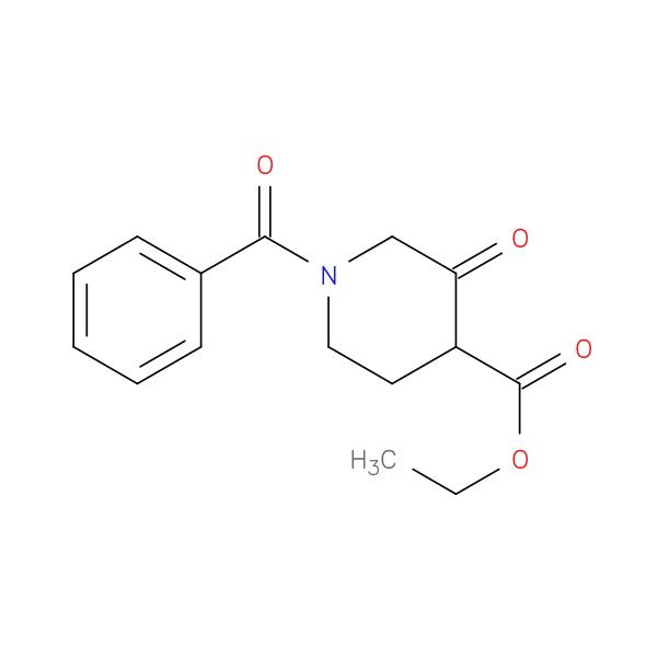 Ethyl 1-benzoyl-3-oxopiperidine-4-carboxylate