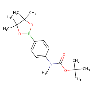 Tert-butyl methyl(4-(4,4,5,5-tetramethyl-1,3,2-dioxaborolan-2-yl)phenyl)carbamate