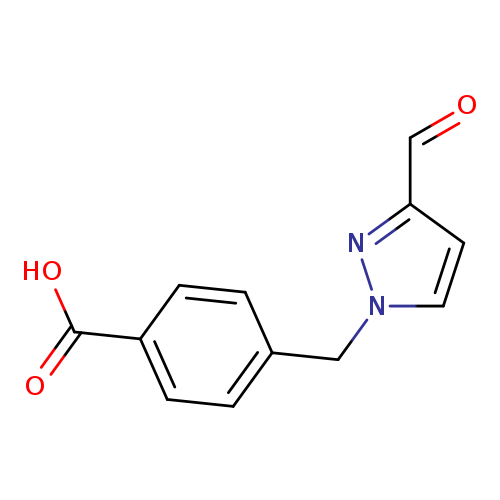 4-[(3-FORMYL-1H-PYRAZOL-1-YL)METHYL]BENZOIC ACID