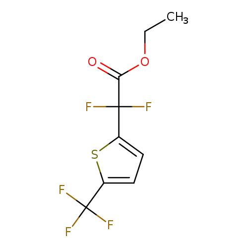 ethyl 2,2-difluoro-2-[5-(trifluoromethyl)thiophen-2-yl]acetate