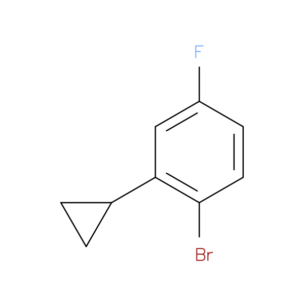 1-bromo-2-cyclopropyl-4-fluorobenzene