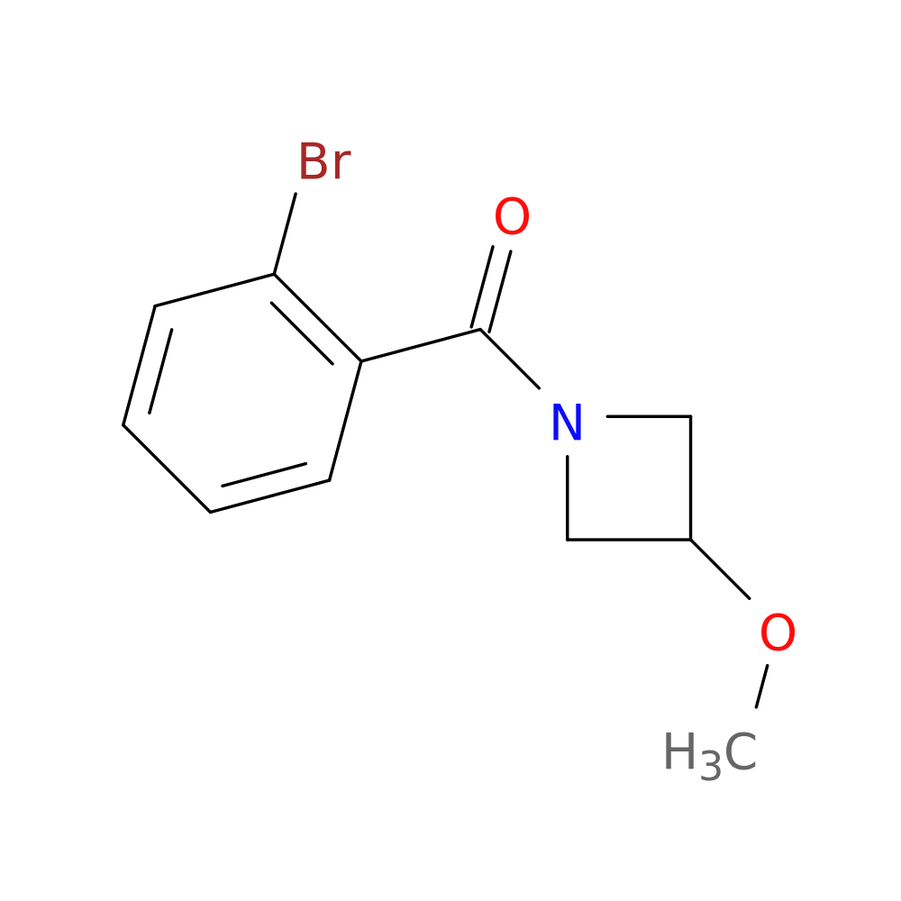 1-(2-bromobenzoyl)-3-methoxyazetidine