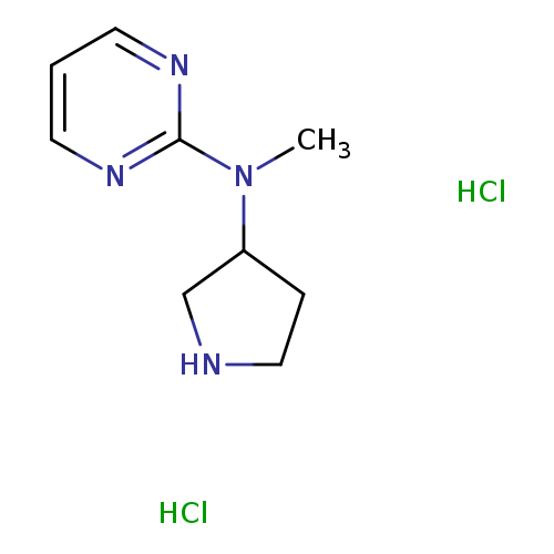 N-methyl-N-(pyrrolidin-3-yl)pyrimidin-2-amine dihydrochloride