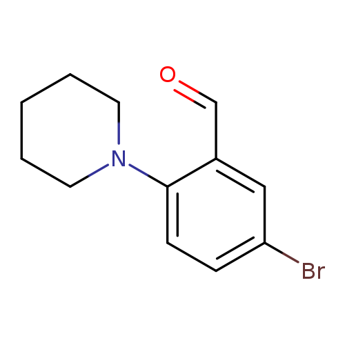 5-Bromo-2-(piperidin-1-yl)benzaldehyde