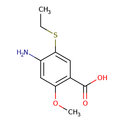 2-Methoxy-4-amino-5-ethylthiobenzoic Acid