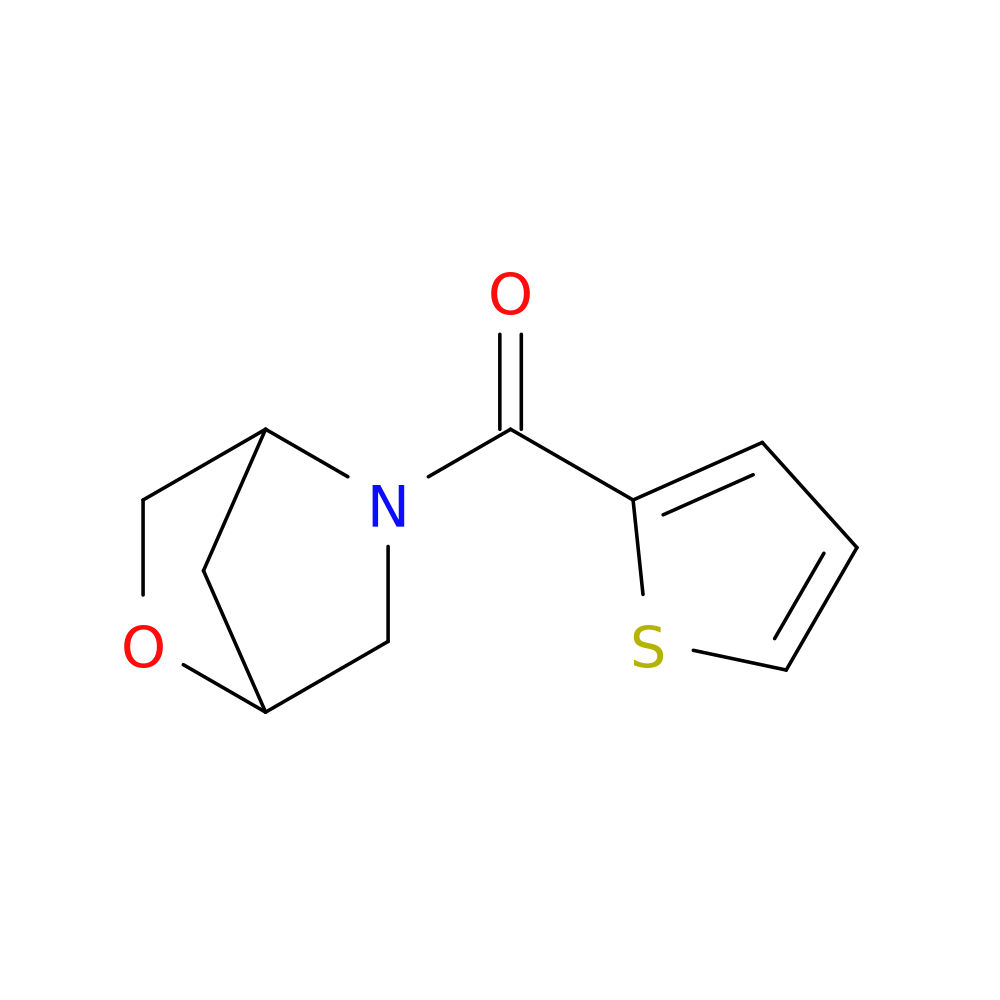 5-(thiophene-2-carbonyl)-2-oxa-5-azabicyclo[2.2.1]heptane