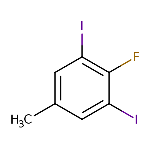 2-Fluoro-1,3-diiodo-5-methylbenzene