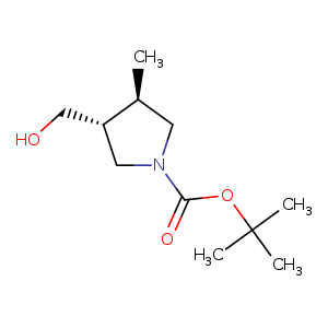 trans-tert-Butyl 3-(Hydroxymethyl)-4-methylpyrrolidine-1-carboxylate