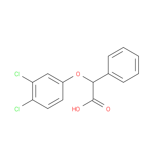 2-(3,4-dichlorophenoxy)-2-phenylacetic acid