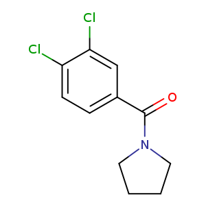 1-(3,4-dichlorobenzoyl)pyrrolidine