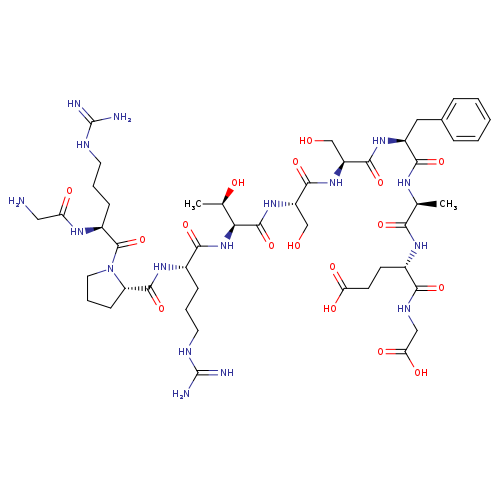 Glycyl-L-arginyl-L-prolyl-L-arginyl-L-threonyl-L-seryl-L-seryl-L-phenylalanyl-L-alanyl-L-α-glutamylglycine
