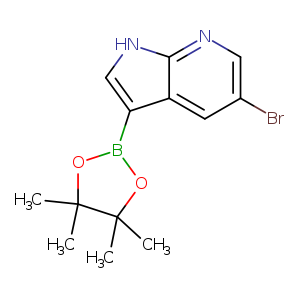 5-Bromo-3-(4,4,5,5-tetramethyl-1,3,2-dioxaborolan-2-yl)-1H-pyrrolo[2,3-b]pyridine