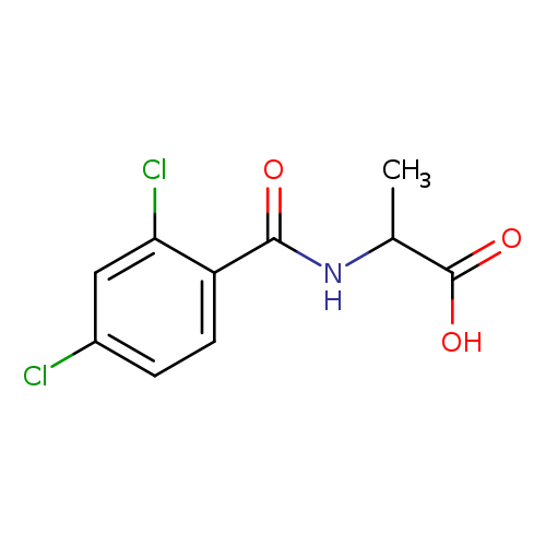 2-[(2,4-dichlorophenyl)formamido]propanoic acid