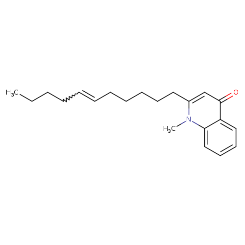 4(1H)-Quinolinone, 1-methyl-2-(6Z)-6-undecenyl-